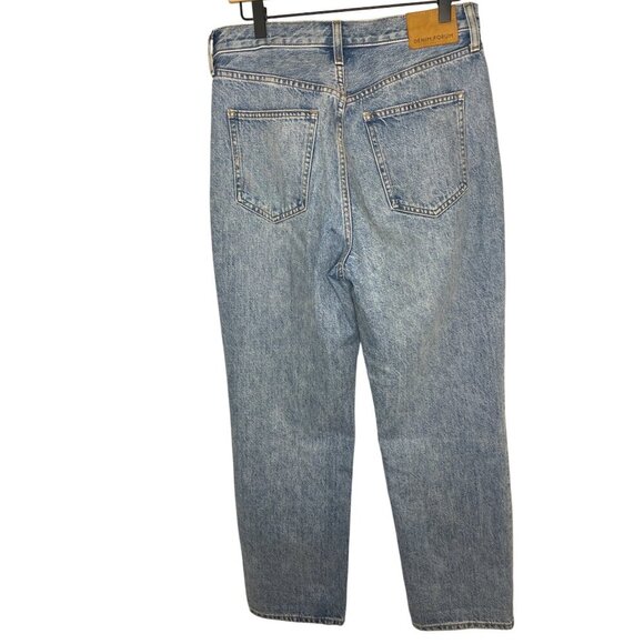 Denim Forum Jeans The Joni High Rise Loose 29L Ladies Buttonfly Size 28 - Picture 3 of 9